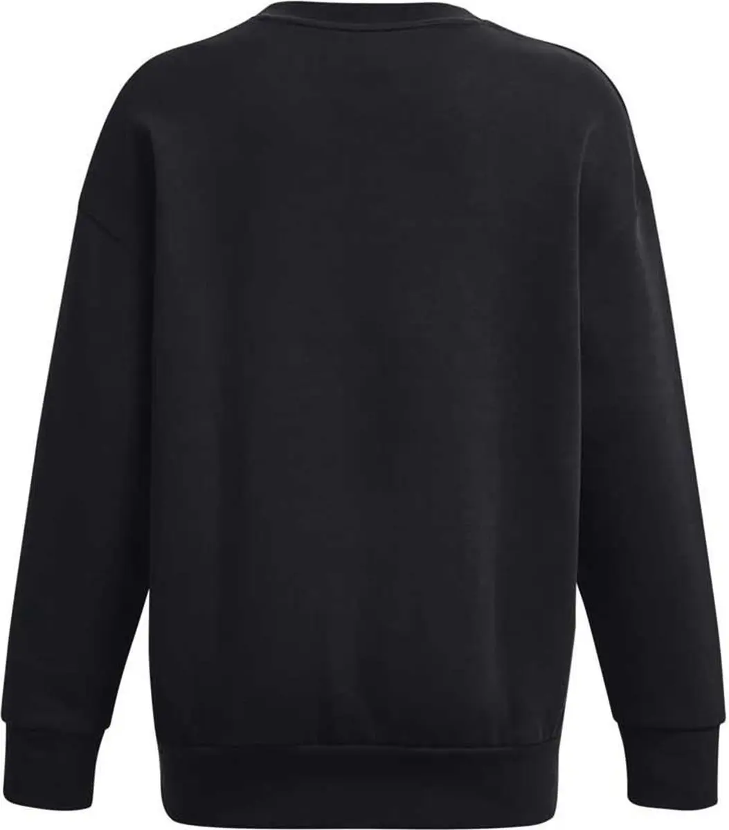 Under Armour Essential Fleece Os Crew Sweatshirt XS - Zwart