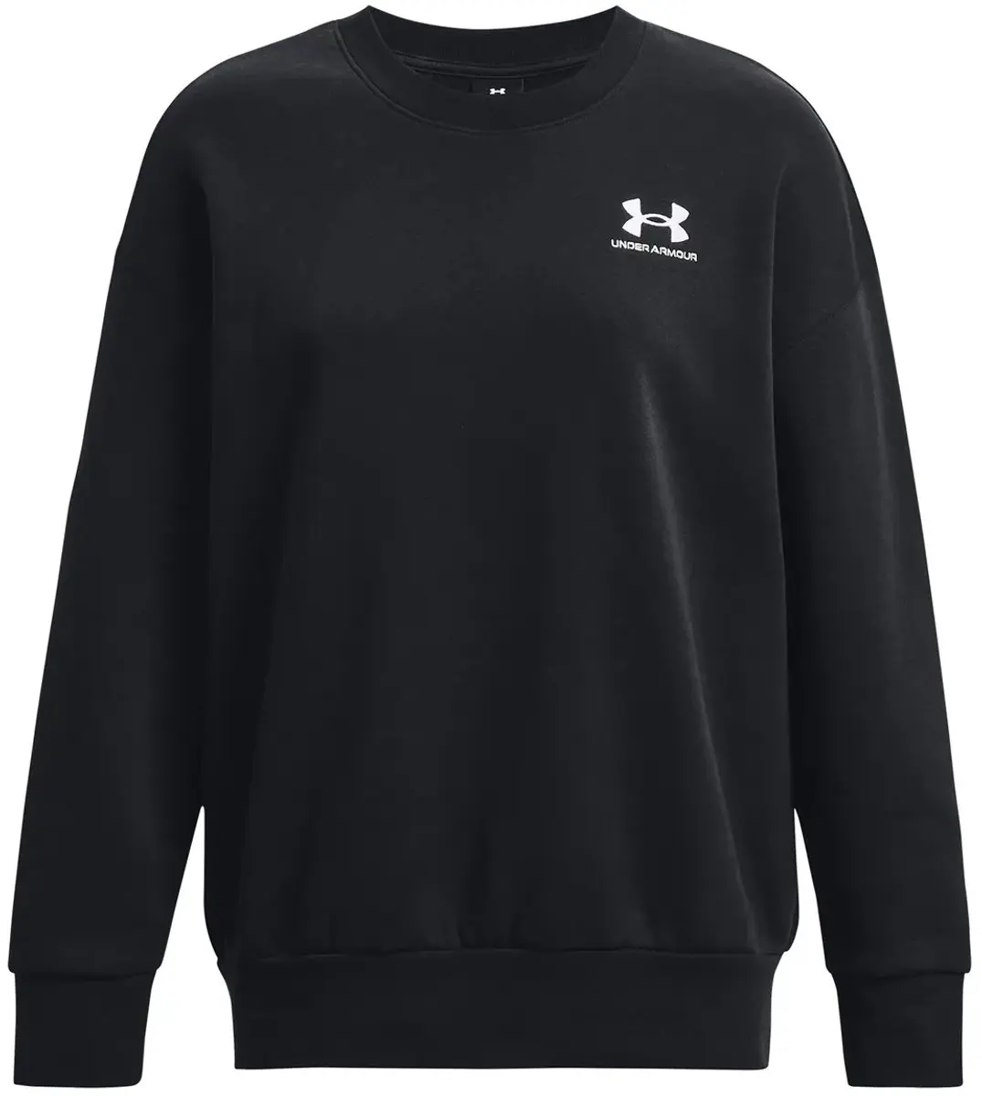 Under Armour Essential Fleece Os Crew Sweatshirt XS - Zwart - afbeelding 6 van 6