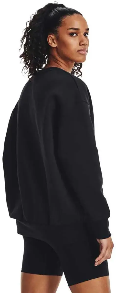Under Armour Essential Fleece Os Crew Sweatshirt XS - Zwart