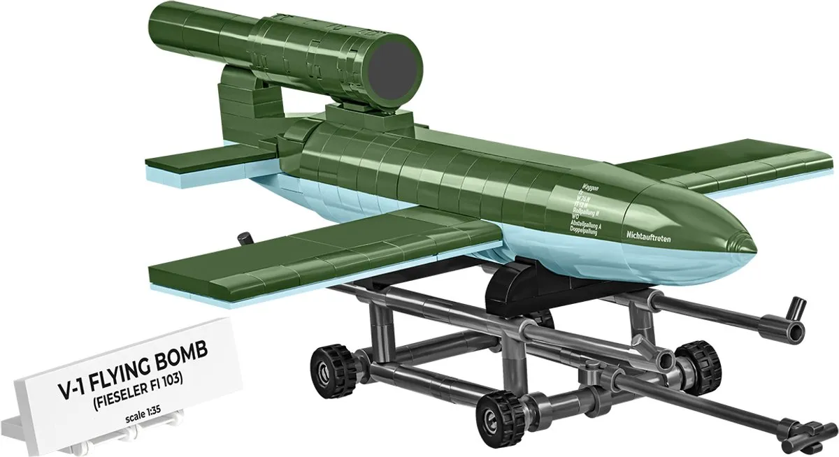 Cobi 3135 V-1 Flying Bomb - 265 Stukken - Groen
