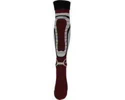 O'Neill Skisokken Unisex 35-38 - 2 Paar - Groen/Bordeaux/Grijs
