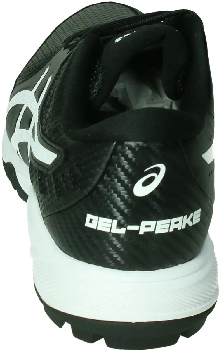 ASICS Gel-Peake Black/White Hockeyschoenen 44.5