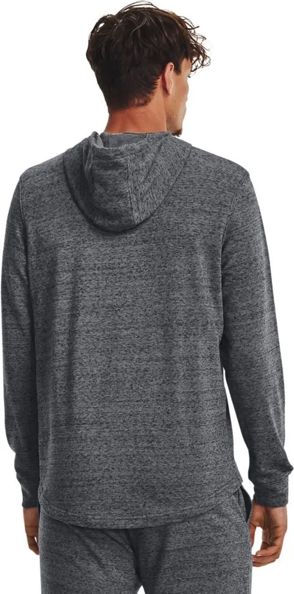Under Armour Rival Terry Graphic Capuchon - L - Grijs/Wit