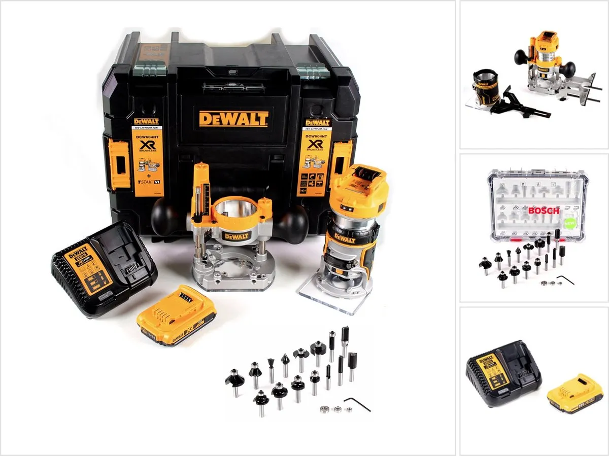 DeWalt DCW 604 D1 Accu-Combi-Frees 18V