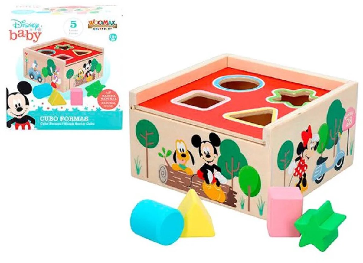 Disney Mickey Minnie: duurzame houten speelblokken