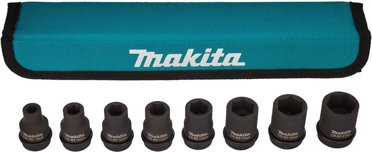Makita E-02989 Krachtdoppenset 8-delig