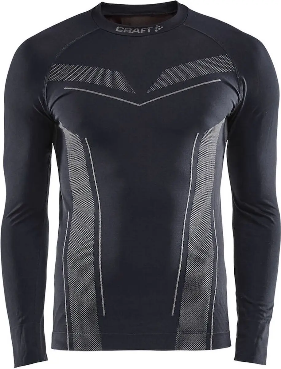 Craft Pro Control Seamless Longsleeve Kinderen 122 - Zwart