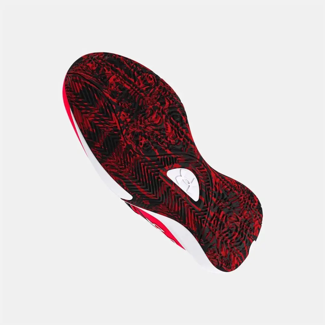 Under Armour UA Lockdown 7 Basketbalschoenen 3028512 600 - Rood