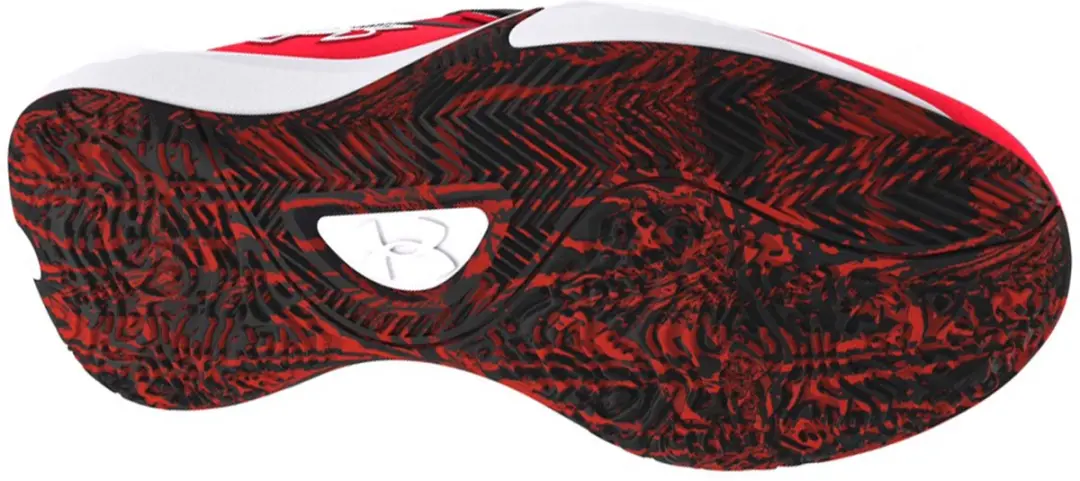 Under Armour UA Lockdown 7 Basketbalschoenen 3028512 600 - Rood