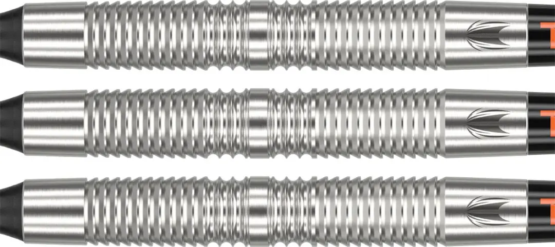 Target Crux 11 90% Darts - 3 Stuks - Oranje/Zilver/Zwart