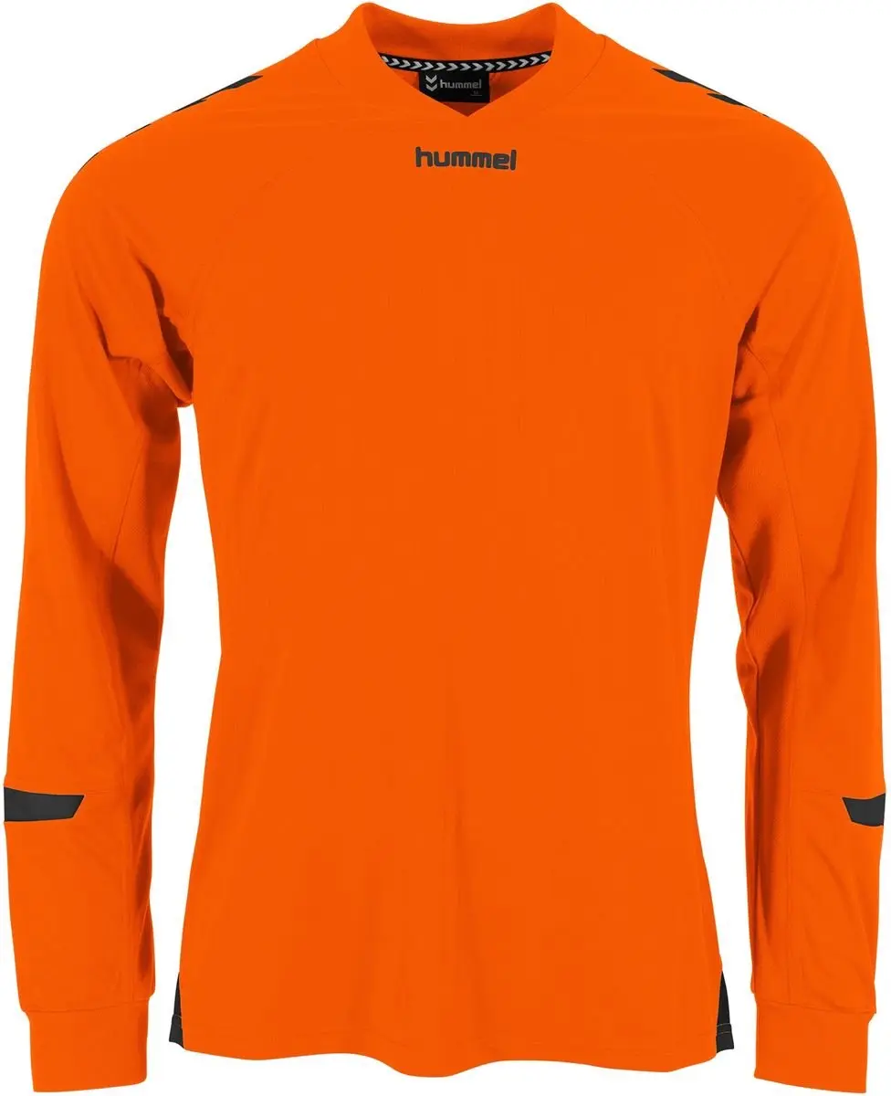 Hummel Fyn Voetbalshirt Heren XXL - Oranje/Zwart