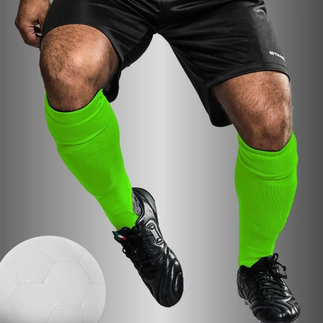 Stanno Uni Pro Sock Voetbalsokken 36-40 - Neon Groen