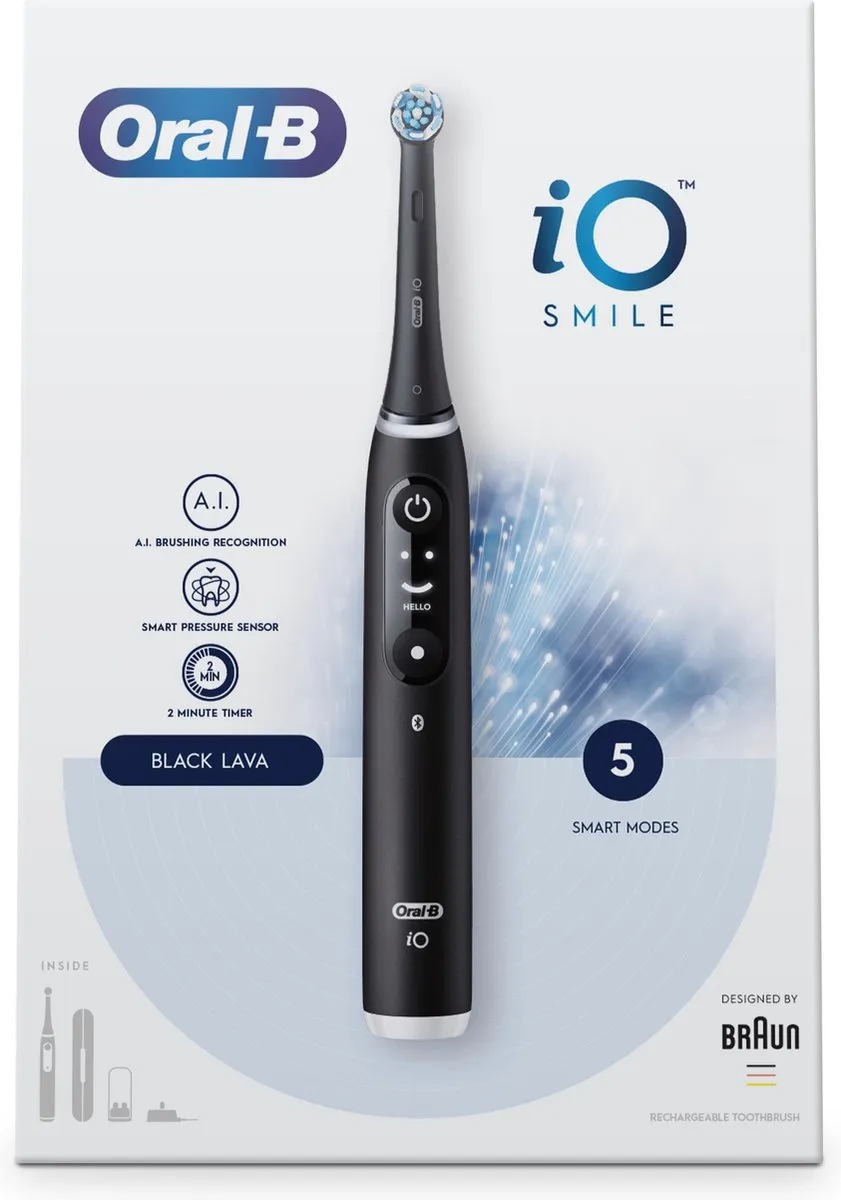 Oral-B iO6 81777297 Elektrische Tandenborstel - Zwart