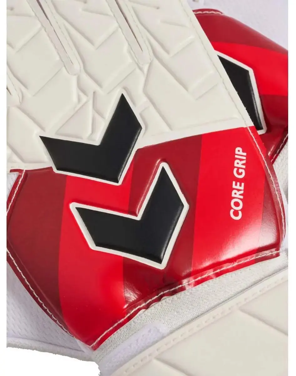 Hummel Core Grip Keepershandschoenen 11 - Wit/Rood/Zwart - afbeelding 6 van 6