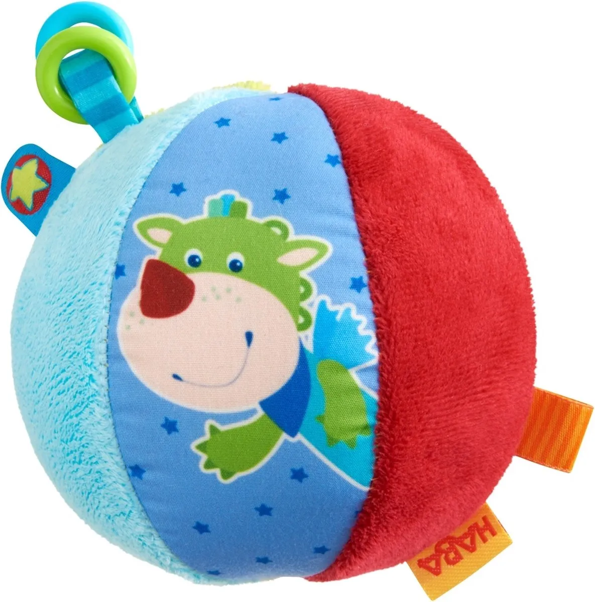 HABA Ontdekkersbal Muis Merle & Draak Duri - Multicolor