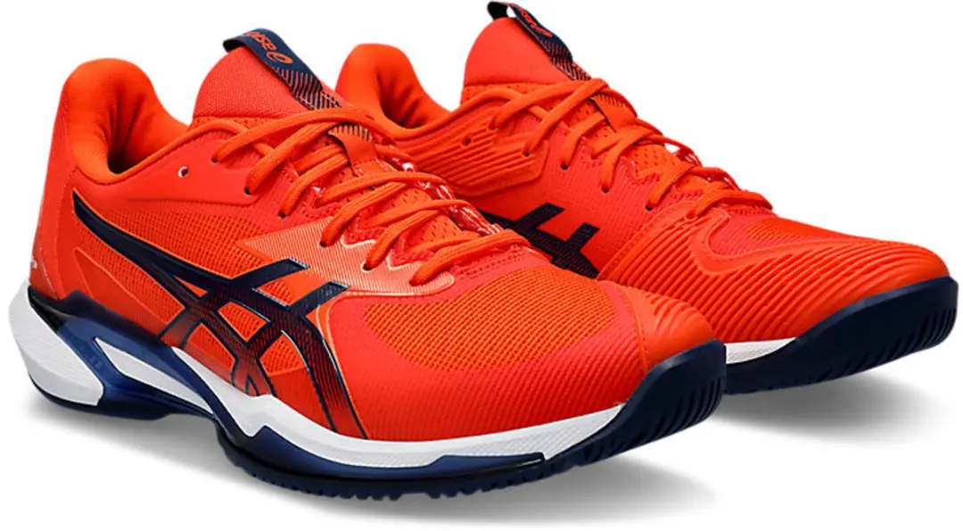ASICS Solution Speed FF 3 Tennisschoenen - Maat 42 - Oranje/Blauw - afbeelding 6 van 6