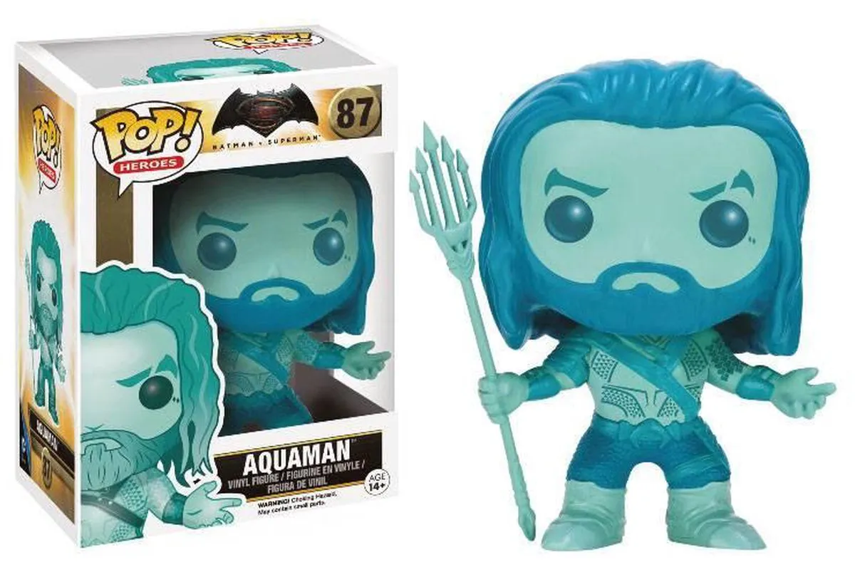 Funko Pop Batman vs Superman Blue Aquaman