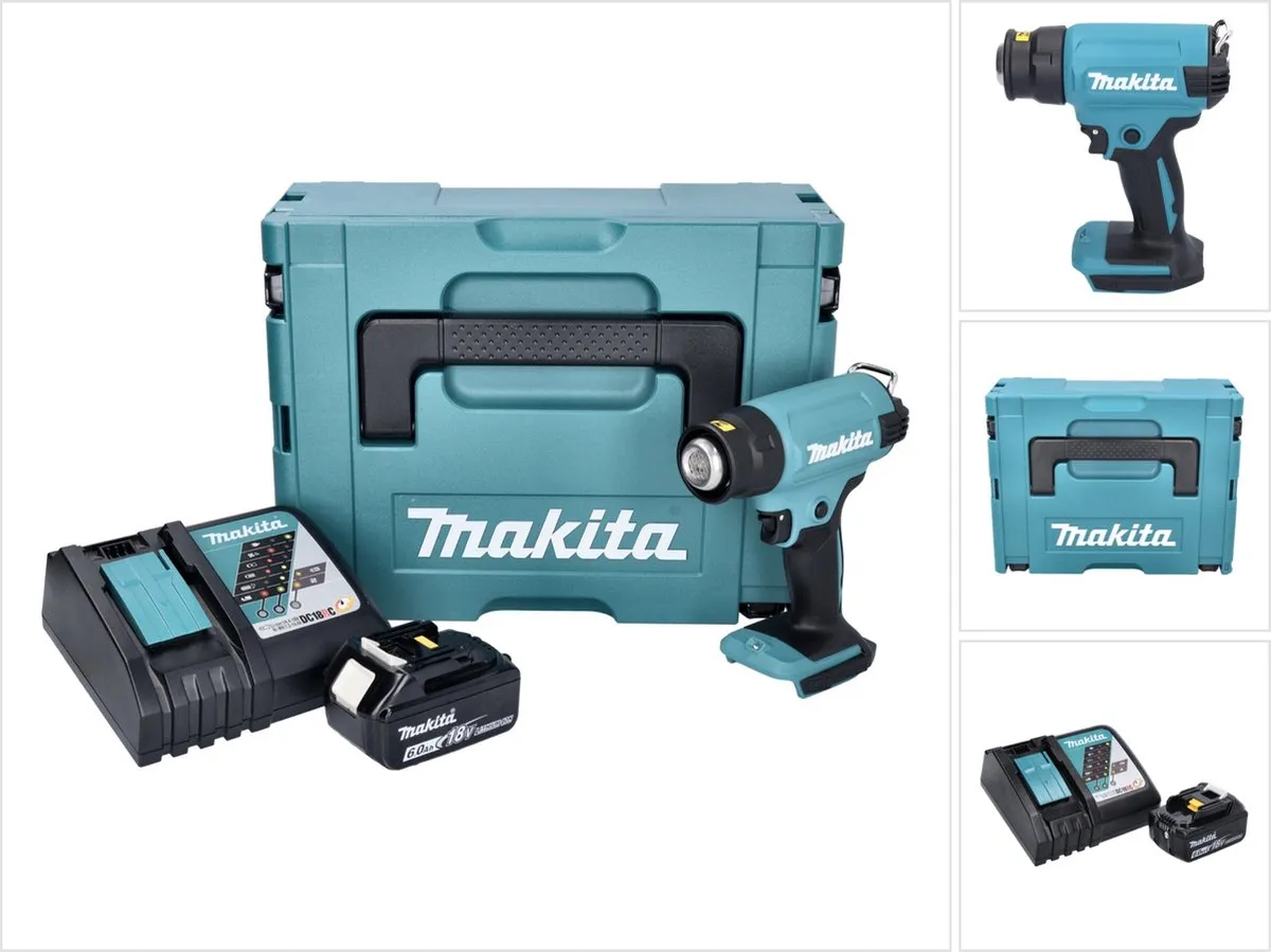 Makita DHG 180 RG1J Heteluchtpistool 18V