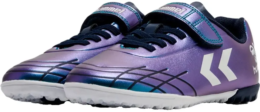 Hummel Top Star Turf Junioren Voetbalschoenen - Paars EU 37