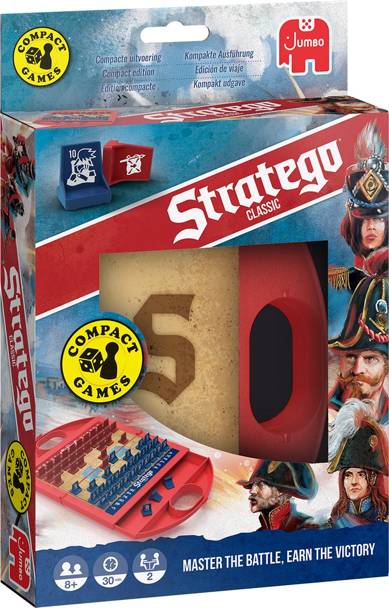 Jumbo - Stratego Compact - Reisspel - Bordspel