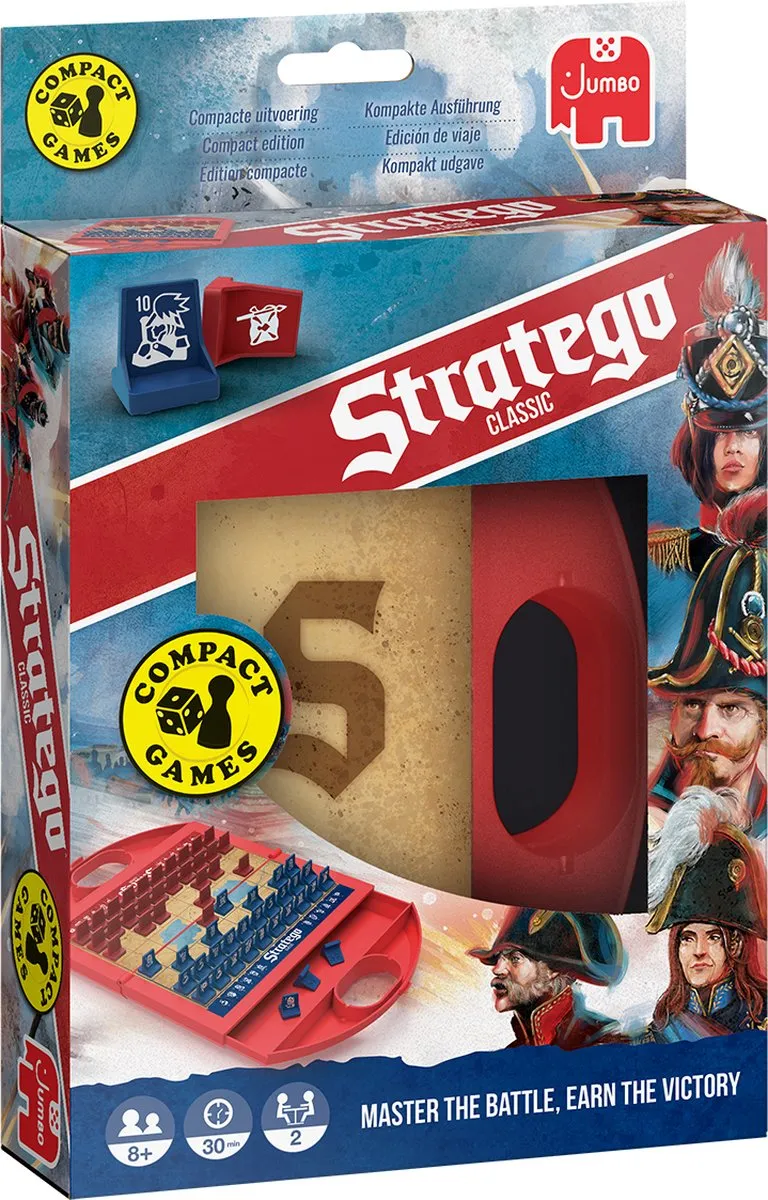 Jumbo Stratego Compact Bordspel - 2 Spelers
