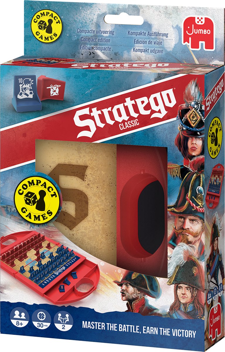 Jumbo - Stratego Compact - Reisspel - Bordspel