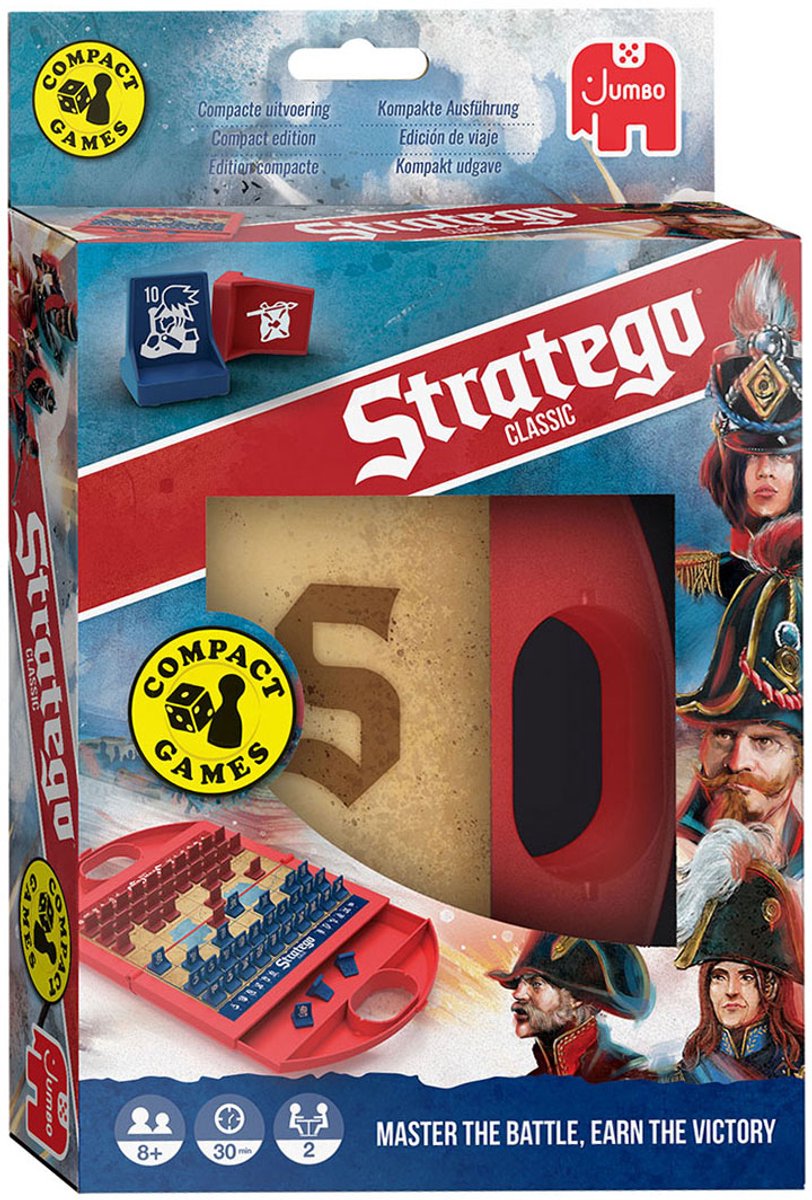 Jumbo - Stratego Compact - Reisspel - Bordspel