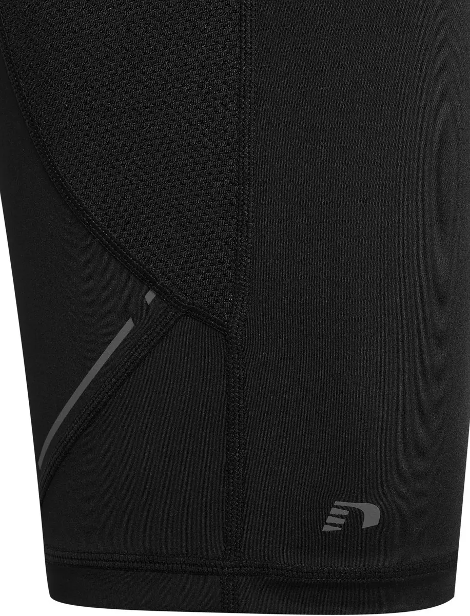Hummel Newline Sportshort Dames Nwlrace Hw Pocket W Short Tights M - Zwart