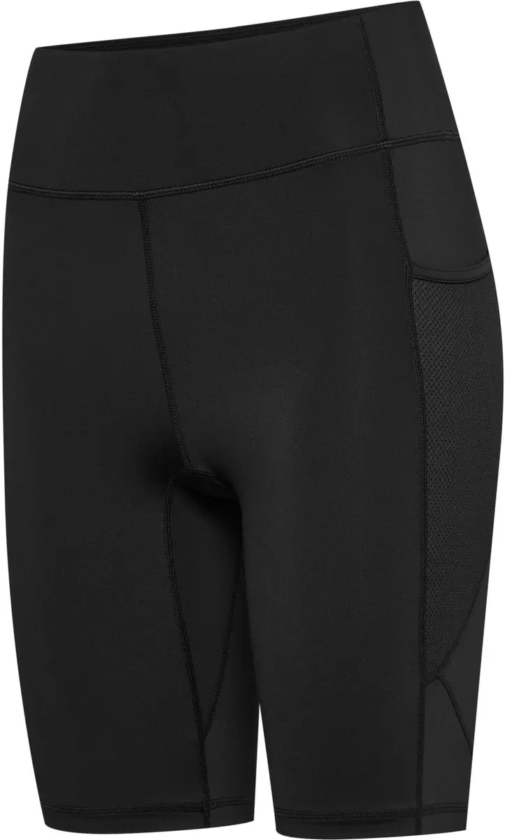 Hummel Newline Sportshort Dames Nwlrace Hw Pocket W Short Tights M - Zwart
