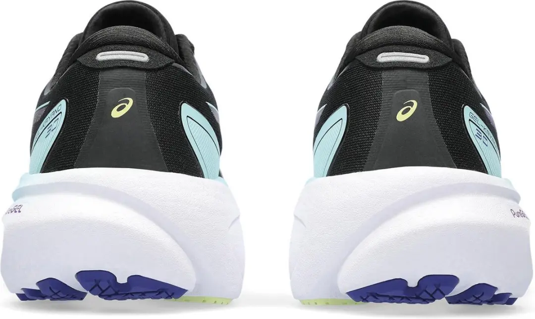 ASICS Gel-Kayano 30 Sportschoenen - 39.5 - Zwart/Geel/Blauw