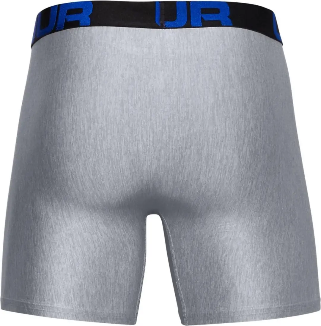Under Armour UA Tech 6in Heren Sportonderbroek - 2 Stuks - Maat S