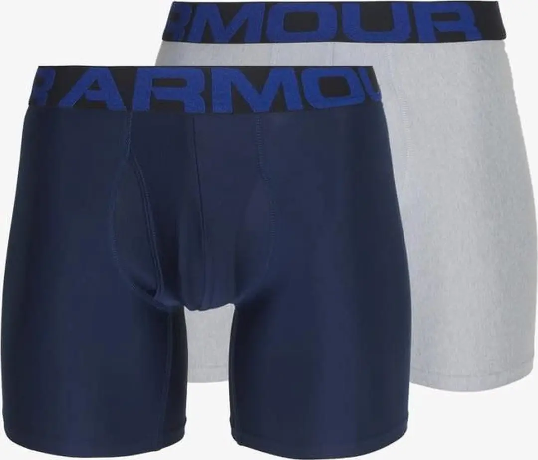Under Armour UA Tech 6in Heren Sportonderbroek - 2 Stuks - Maat S - afbeelding 6 van 6