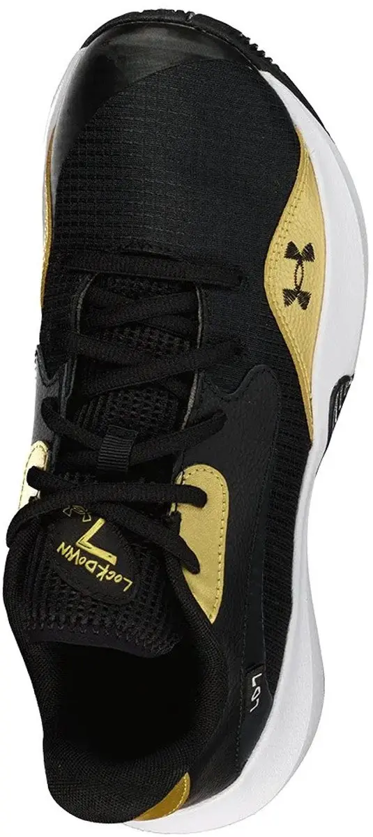 Under Armour Lockdown 7 Low Sportschoenen 43 - Zwart/Goud