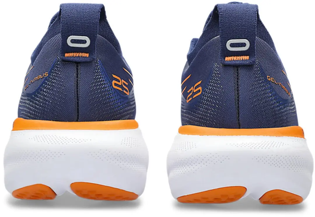 ASICS Gel-Nimbus 25 Sportschoenen - 39.5 - Blauw/Oranje
