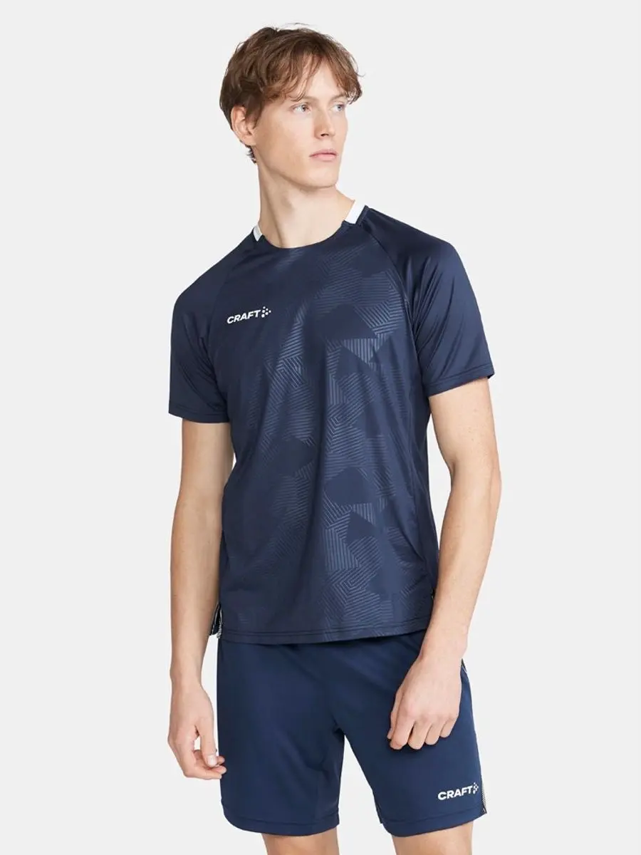 Craft Premier Solid Shirt Korte Mouw Heren - Marine S - afbeelding 6 van 6