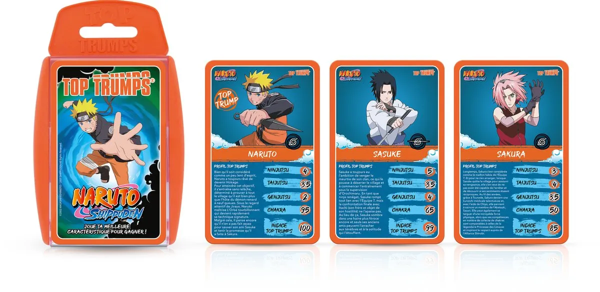 Winning Moves Top Trumps Naruto