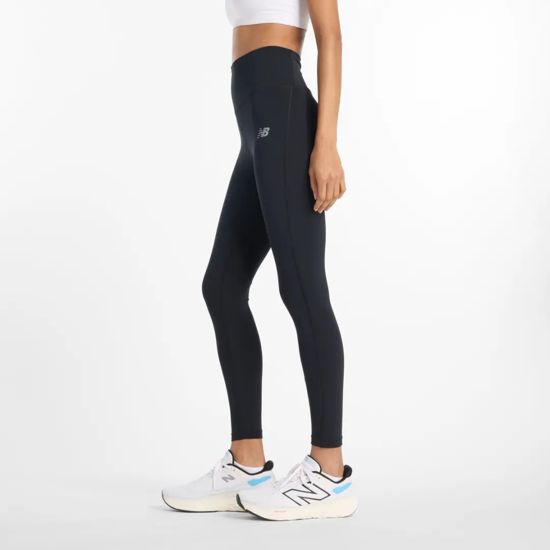 New Balance Sport High Rise Legging 25" Dames Trainingsbroek - Zwart