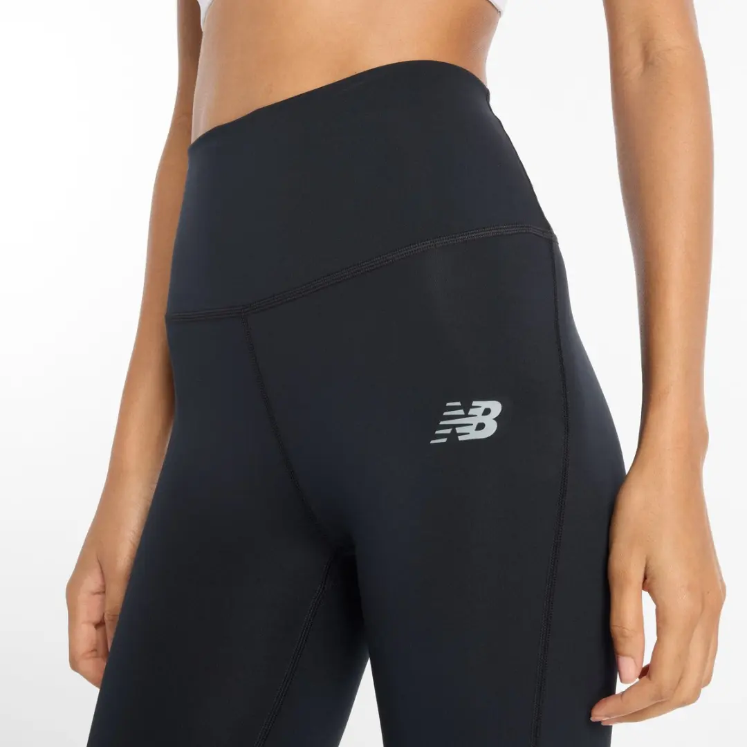 New Balance Sport High Rise Legging 25" Dames Trainingsbroek - Zwart