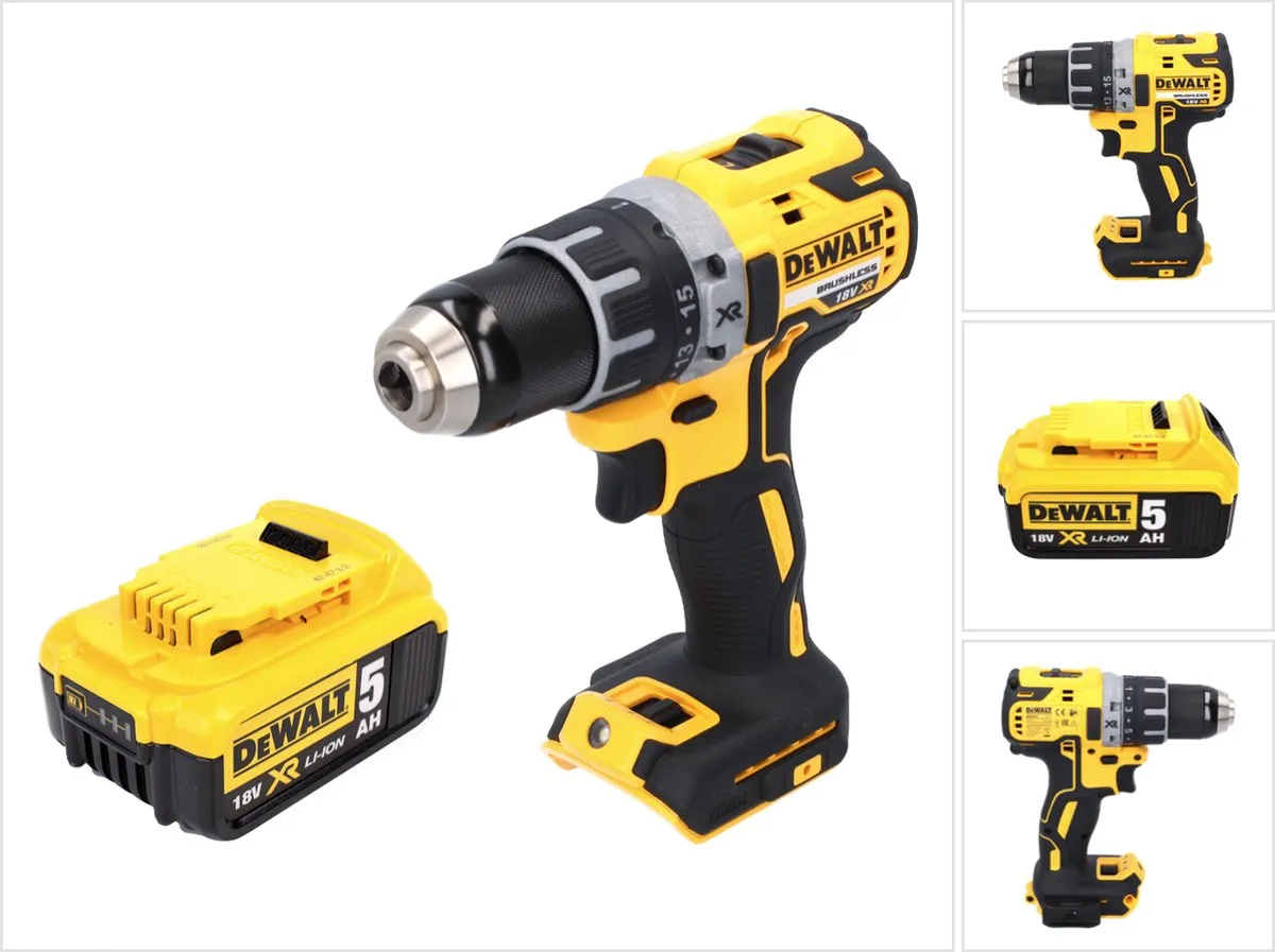 DeWalt DCD791 Accuboormachine 18V 70Nm Borstelloos