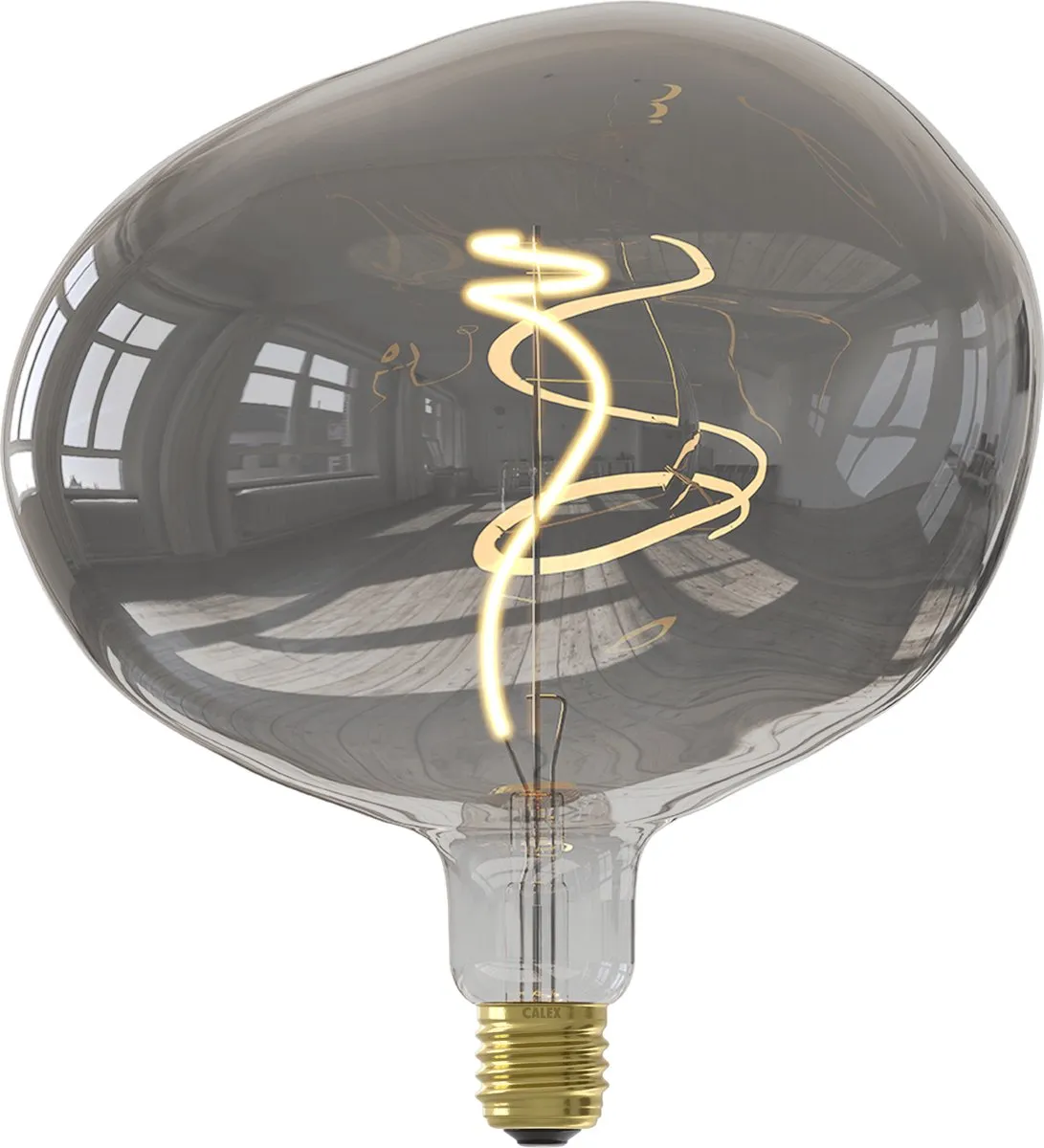 Calex Cobble LED XXL E27 Rookglas