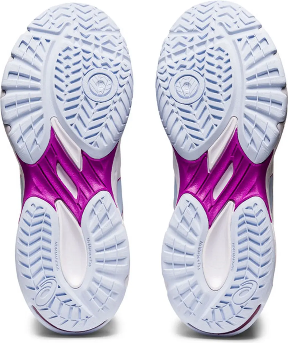 ASICS Gel-Beyond MT 6 Dames Sportschoenen - 39.5 - Wit/Lichtblauw