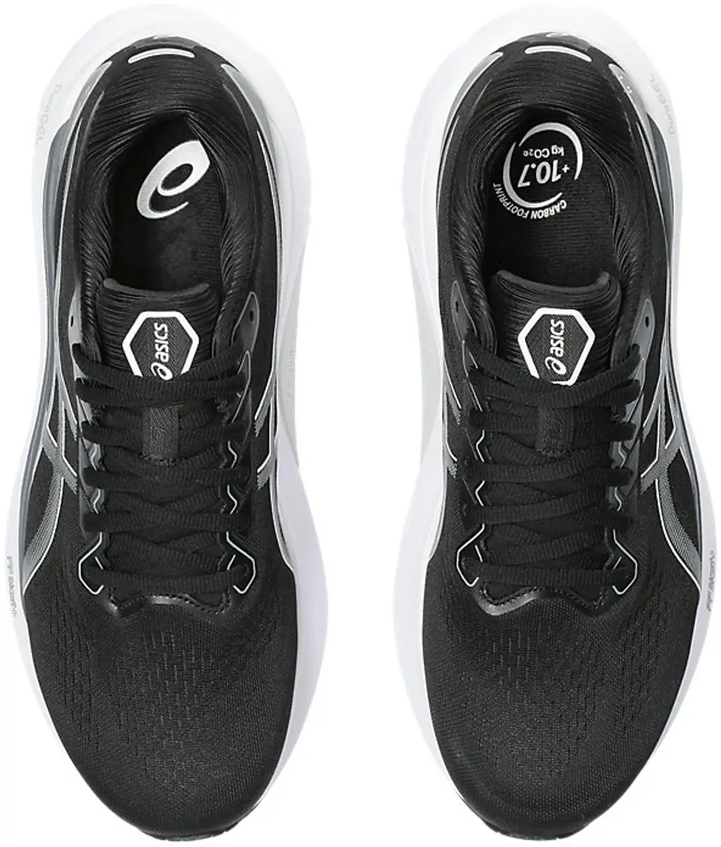 ASICS Gel-Kayano 30 Hardloopschoenen - EU 40.5 - Zwart/Wit