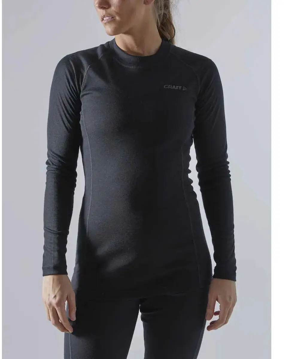 Craft Core Warm Baselayer Thermoset Dames - Maat L - Zwart