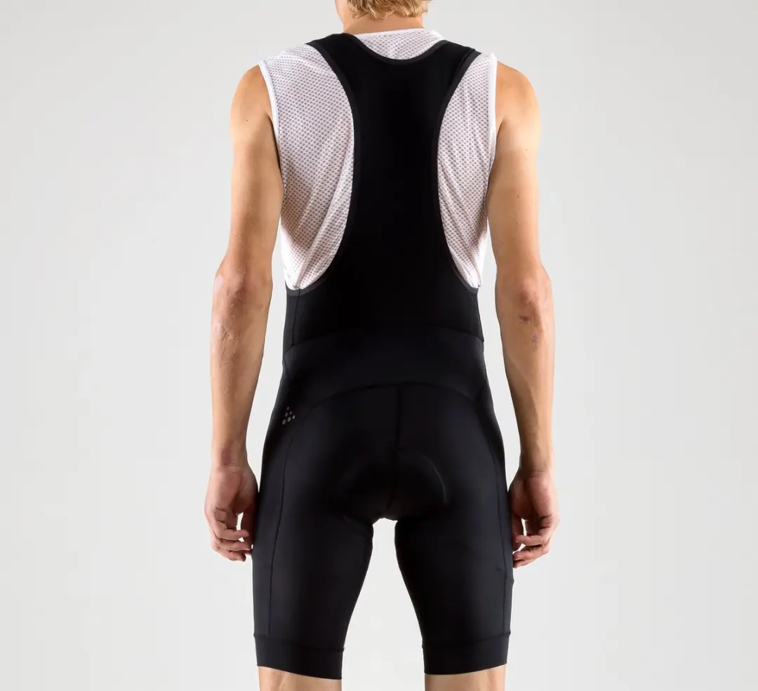 Craft RISE Bib Shorts M Heren Fietsbroek - XXL - Zwart