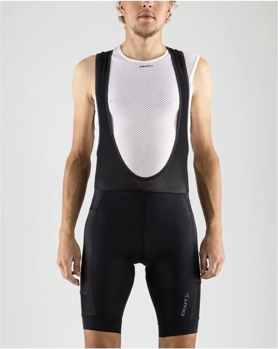 Craft RISE Bib Shorts M Heren Fietsbroek - XXL - Zwart