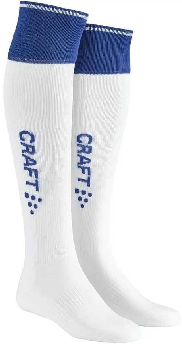 Craft Progress 2.0 Contrast Voetbalkousen 46/48 - Wit
