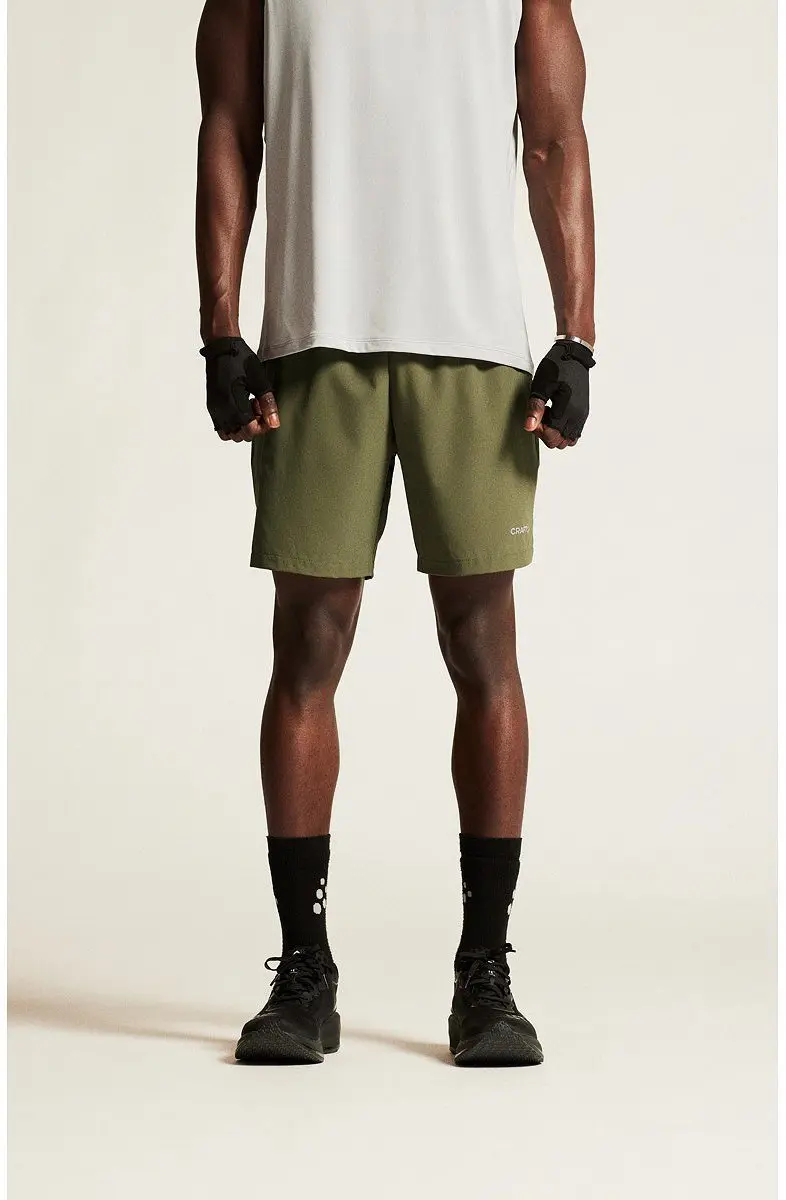 Craft Adv Essence Short Heren - Rift - Maat L Groen