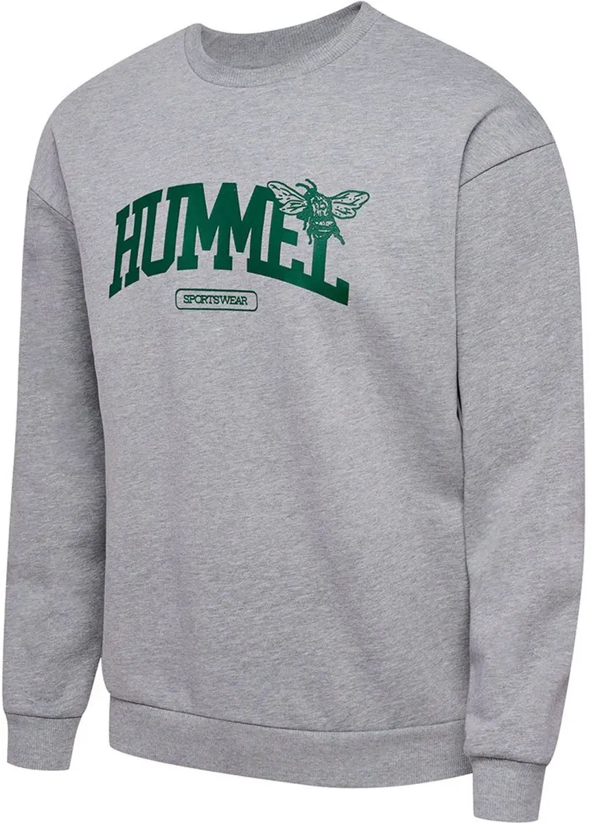 Hummel Loose University Bee Sweatshirt - Grijs Melange