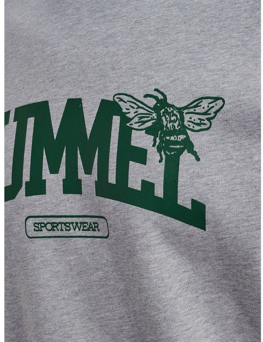 Hummel Loose University Bee Sweatshirt - Grijs Melange