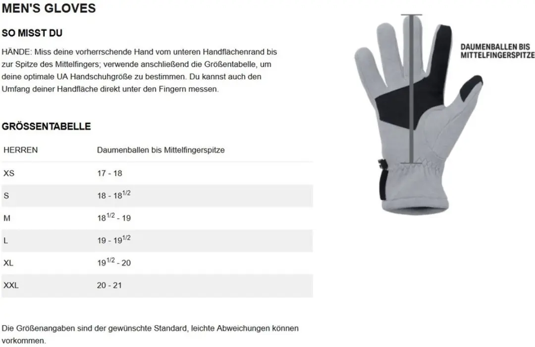 Under Armour UA Storm Insulated Gloves - Heren - Maat M
